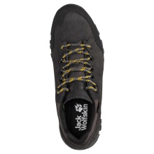 Jack Wolfskin Wanderschuhe Rebellion Texapore Low (Trekking, Nubukleder, wasserdicht) phantomgrau Herren